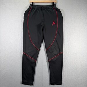 Jordan Black and Red Sweatpants